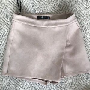 Tan Velvet Skort - US SIZE 6
